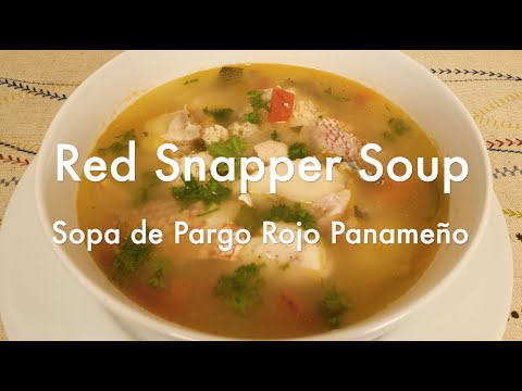 Video: Pea Soup With Red Fish
