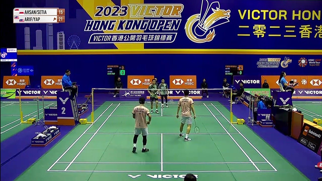 Livescore Day 1 Badminton VICTOR Hong Kong Open 2023