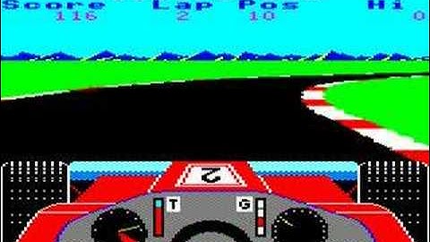 BBC Micro game 3D Grand Prix