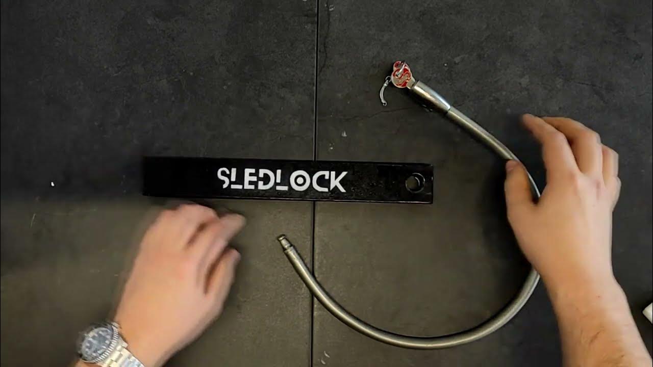 Sledlock Snowboard Lock Product Demo YouTube
