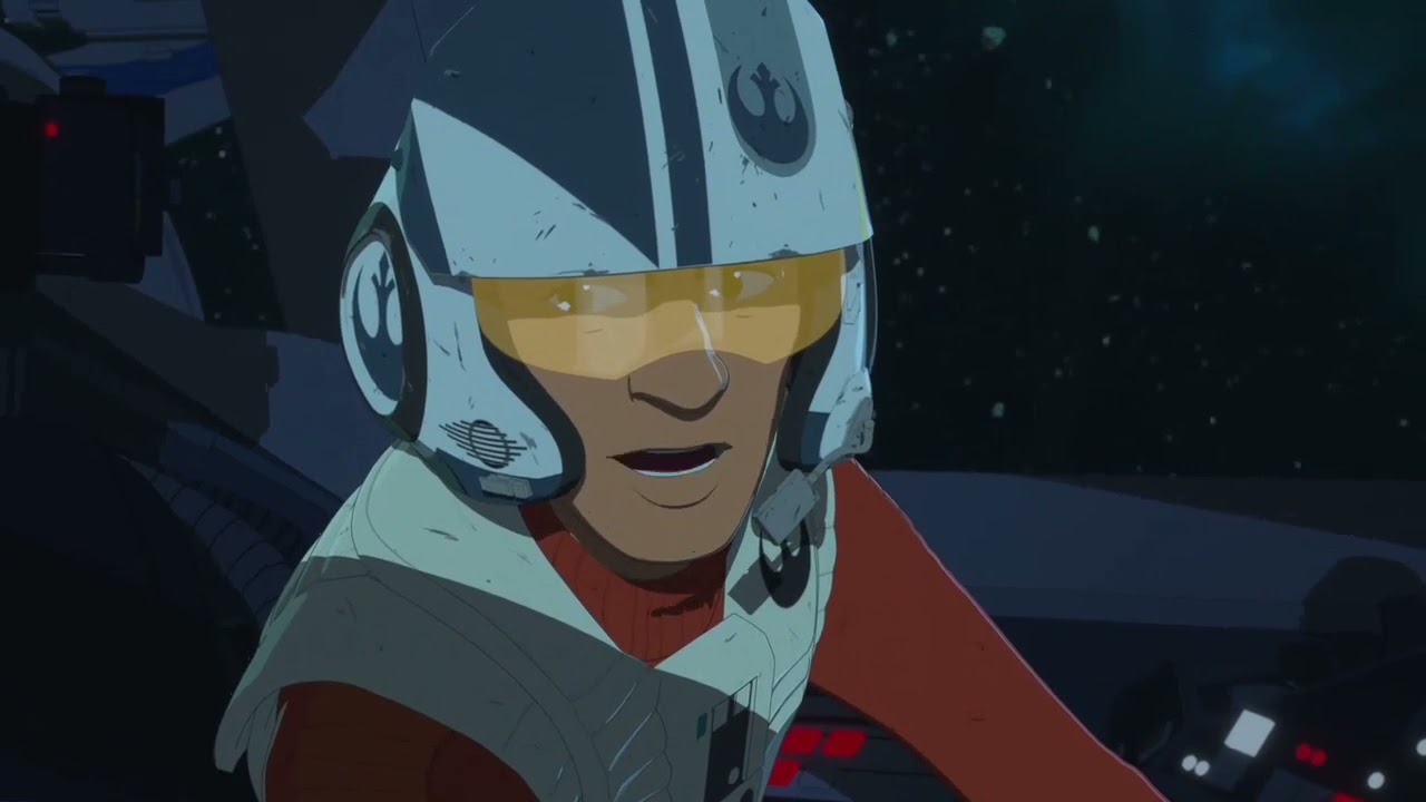 Kaz And Poe Say Goodbye For The Last Time | Star Wars Resistance