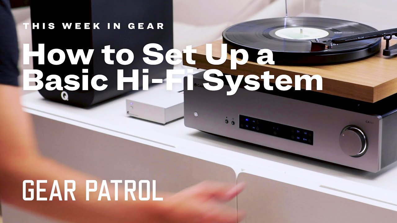 Tutorial - Connecting your Hi-Fi system 