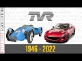 W.C.E.-TVR Evolution (1946 - 2022)