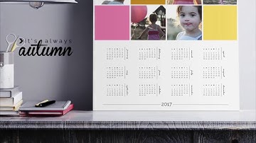 Craft a Photo Calendar with It