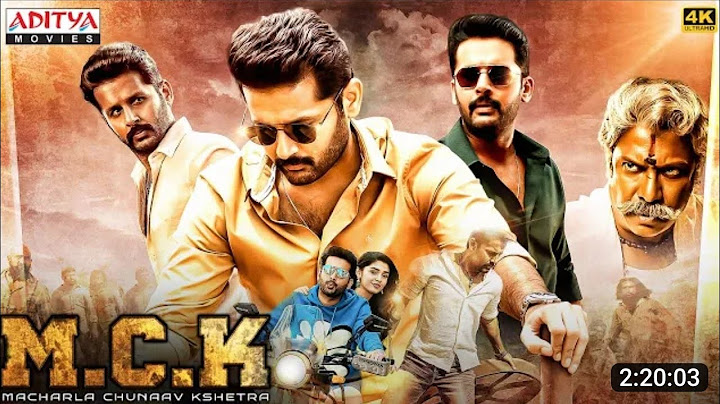 (M.C.K) Macharla Chunaav Kshetra New Released Full Hindi Dubbed Movie | Nithiin, Krithi Shetty
