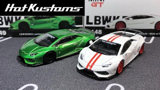 MINI GT LBWK Lamborghini Huracan Version 1 And 2 Unboxing