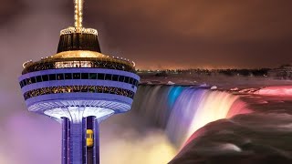 Skylon Tower Niagara Falls Canada ( Night )