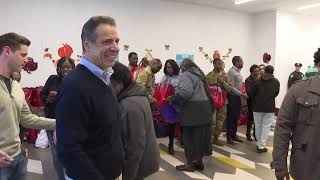 B-roll: Governor Cuomo Distributes Thanksgiving Turkeys in Brooklyn & Westbury