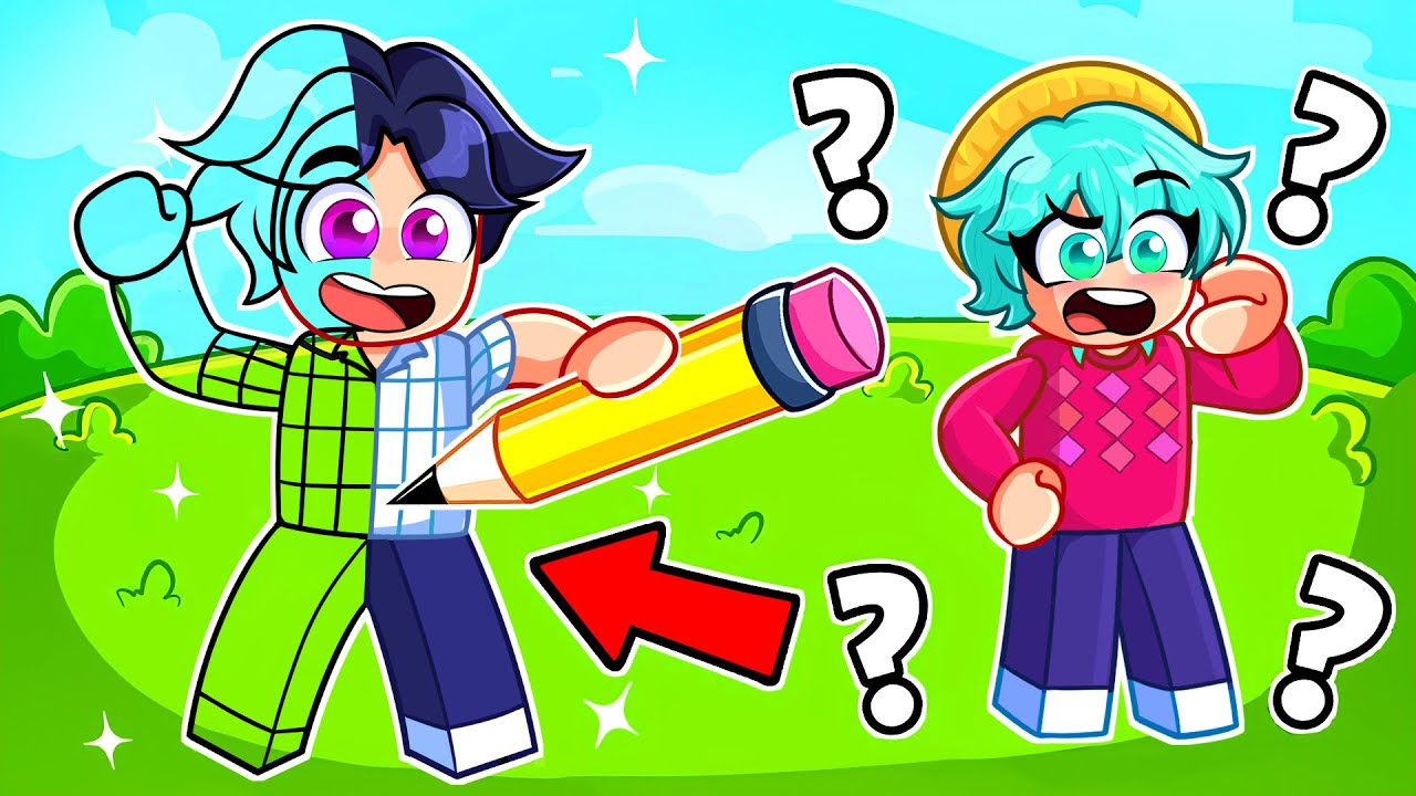 Стань тем, кем нарисуешь: прятки в Roblox!! (Saja Boys)