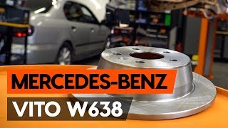 Oprava MERCEDES-BENZ Vito Van (W638) 114 2.3 (638.034, 638.094) vlastnými rukami - video sprievodca autom