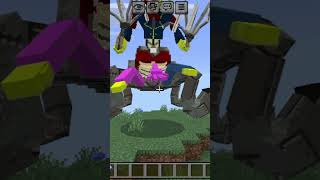 Minecraft prototype poppy playtime creature 💀 #minecraft