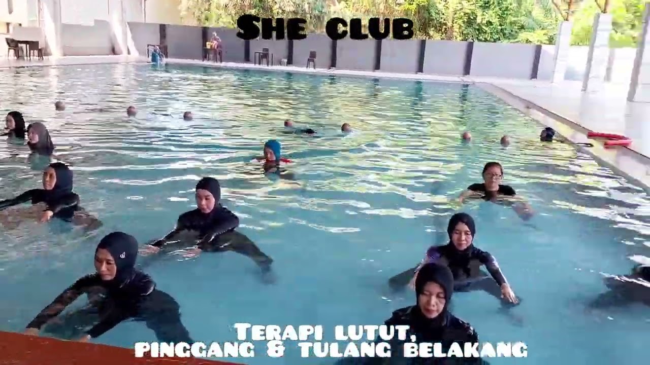 terapi lutut, pinggang & tulang belakang#terapi#aquatic