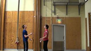 Johan Florin and Patrick Pettersson - 6 ball multiplex passing combo