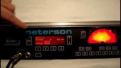 Peterson AutoStrobe R490 Demo