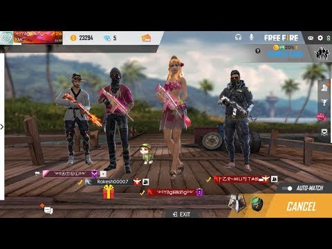 FREEFIRE LIVE RANKED GAMEPLAY  II TEAM - TITANIUM - YouTube