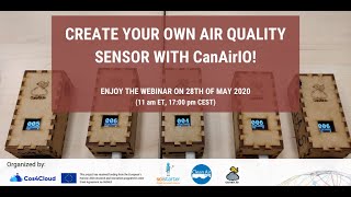 Create your own air quality sensor with CanAir.io!