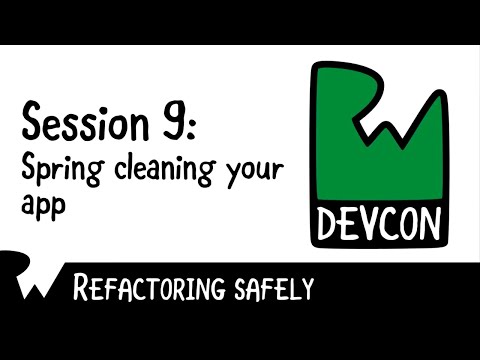 Spring Cleaning Your App - Refactoring Safely - RWDevCon Session - Live Tutorial Conference