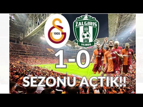 Galatasaray-Zalgiris Vilnius UEFA Şampiyonlar Ligi 2. Ön Eleme Rövanş Maçı Vlog. Rams Park.