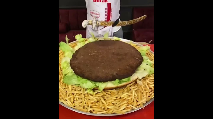 برجر شيف بوراك