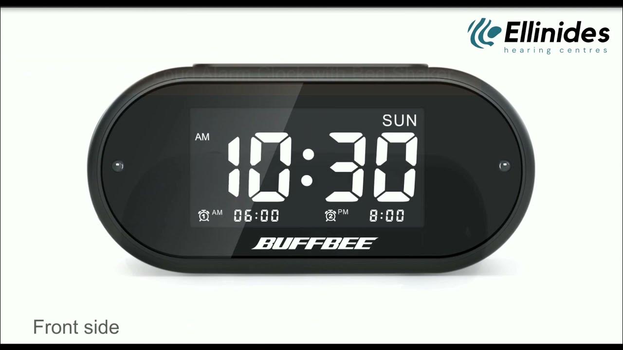 Super loud vibrating alarm clock BUFFBEE YouTube