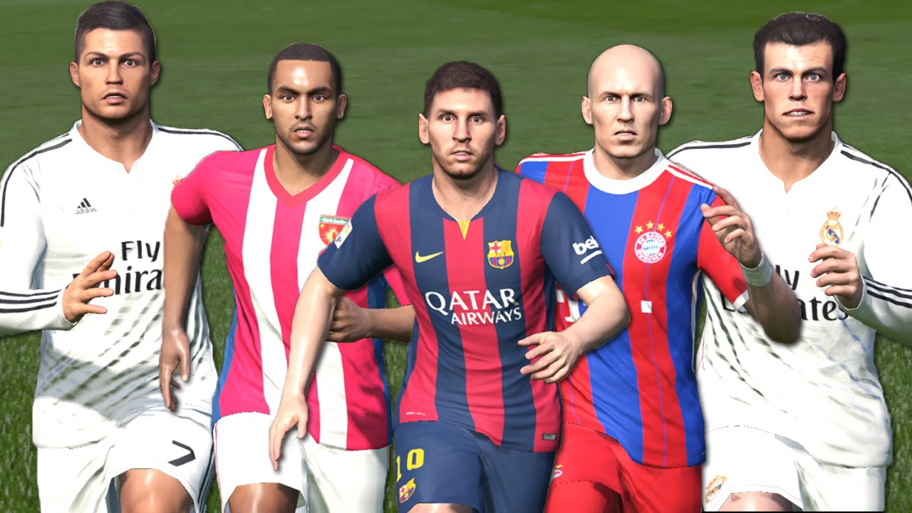 PES 2015 Speed Test | Fastest Players Without Ball in PES