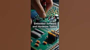 Embedded Software and Hardware Testing