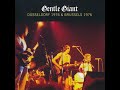 Capture de la vidéo Gentle Giant- Dusseldorf 1976 & Brussels 1976