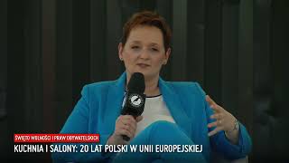 Rozmowy Press Club Polska: Kuchnia i salony – 20 lat Polski w Unii Europejskiej