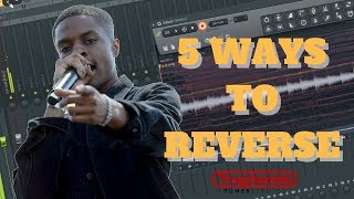 5 Ways 2 Reverse Melodies | Like Pierre Bourne | FL Studio chords