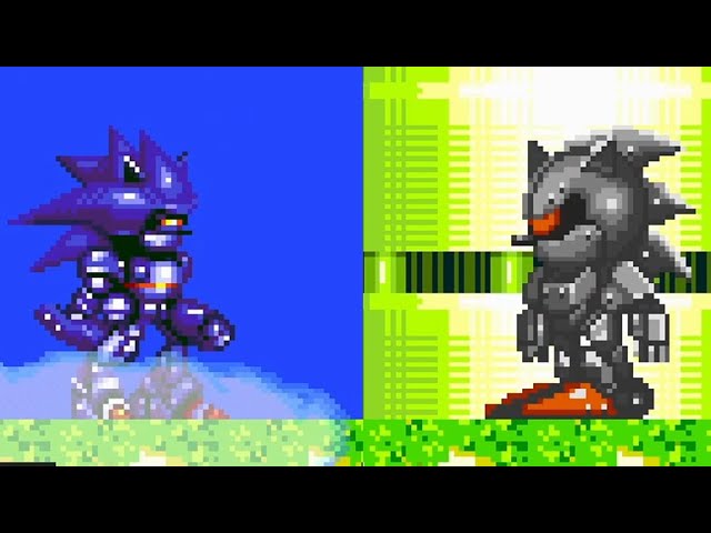 Silver and Mecha Sonics Boss [Sonic 3 A.I.R.] [Requests]