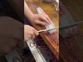 My growth record: 3rd year of eel preparation #craftman #鰻大好き #eel #cuttingskills #seafood