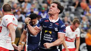 Match Action: Hull KR v Leeds Rhinos. RD 3
