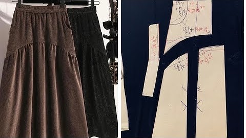 540✅ Cách làm mẫu váy từ râp cơ bản cho người mới bắt đầu | May cùng TYSUSHOP