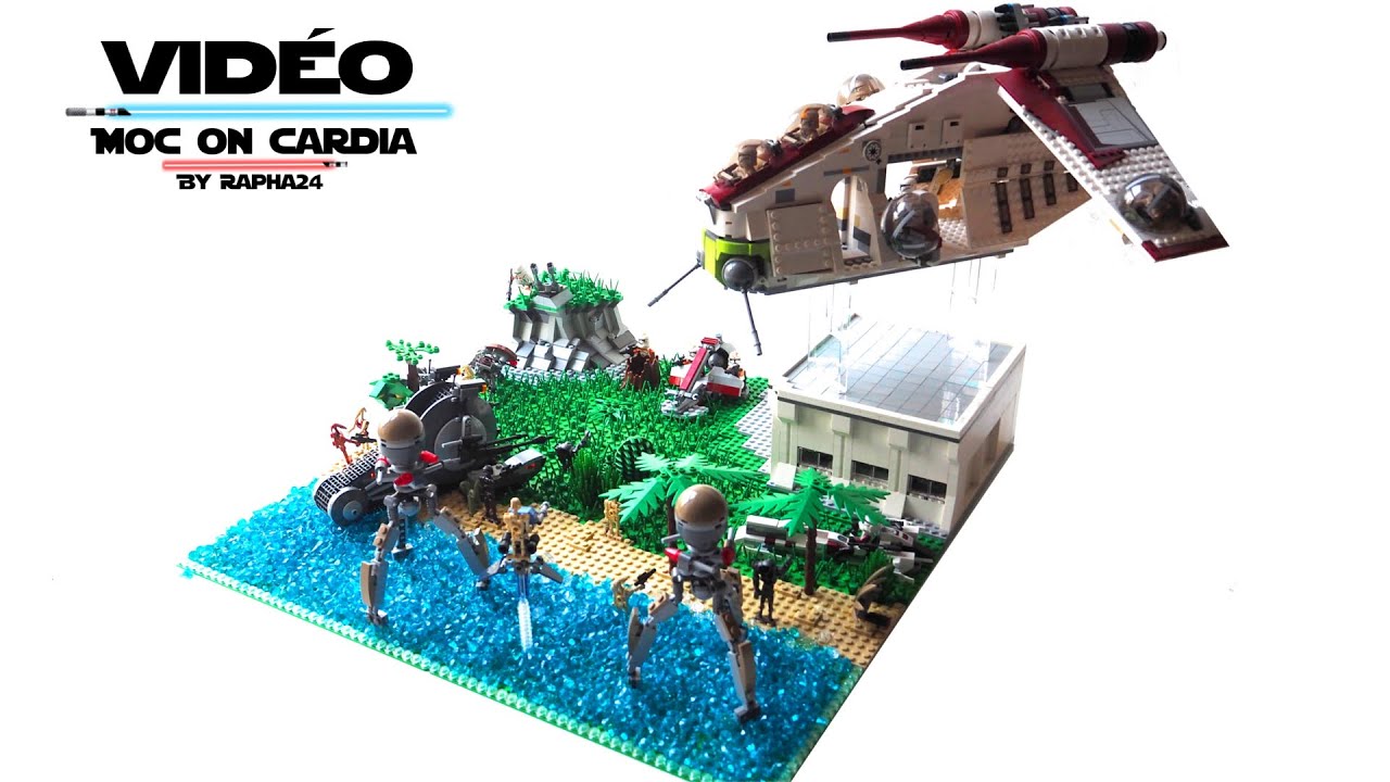 Lego Star Wars Base Moc Instructions / Yavin - MrBookieboo - By Evidence