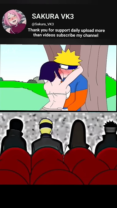 NARUTO X HINATA KISSING SUS #sakura#sasuke#boruto#sarada#tsunade#jiraiya#kakashi#minato#itachi