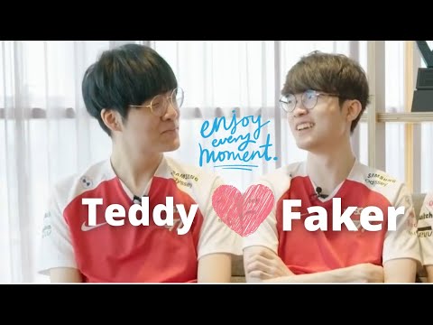 Faker enjoys his every moment with Teddy ❤️ Faker x Teddy - T1 2019 - 2021 | Thank you Teddy