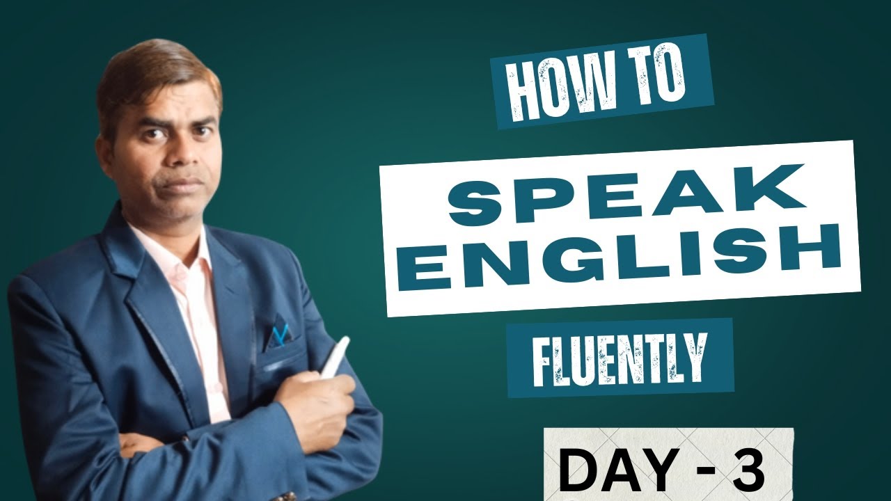 How to speak English fluently | 30 Days challenge | DAY - 3 | # ...