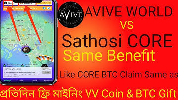 Satoshi Core = Avive Coin | Satoshi Core New Update 2023-Satoshi News- Avive Mining App