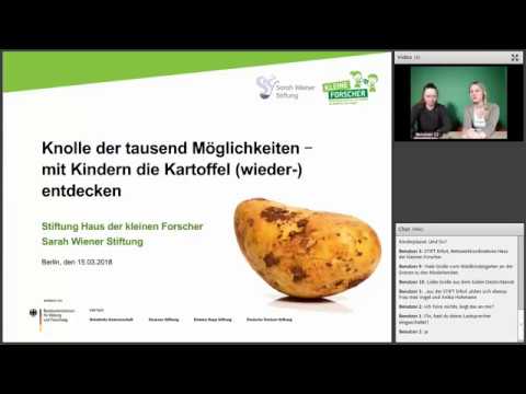 Webinar zur Kartoffel | Sarah Wiener Stiftung und Haus der kleinen Forscher