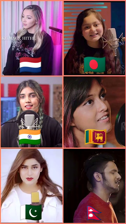 Manike Mage Hitge |Battle By-Emma Heesters, Simrin Lubaba, Aish, Yohani, Sofia Kaif & Aastha Dahal |