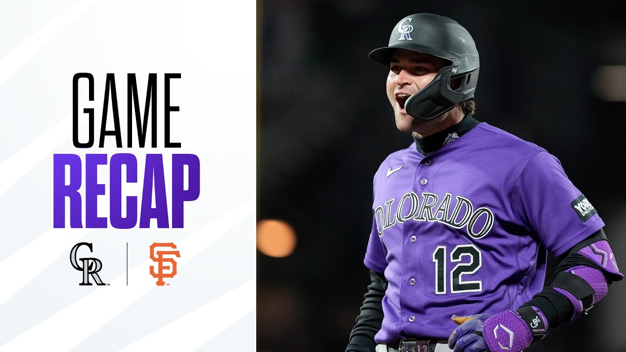 Rockies vs. Giants Game Highlights (7/10/26) | MLB Highlights