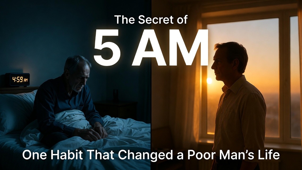 The Secret of 5 AM  One Habit That Changed a Poor Man’s Life