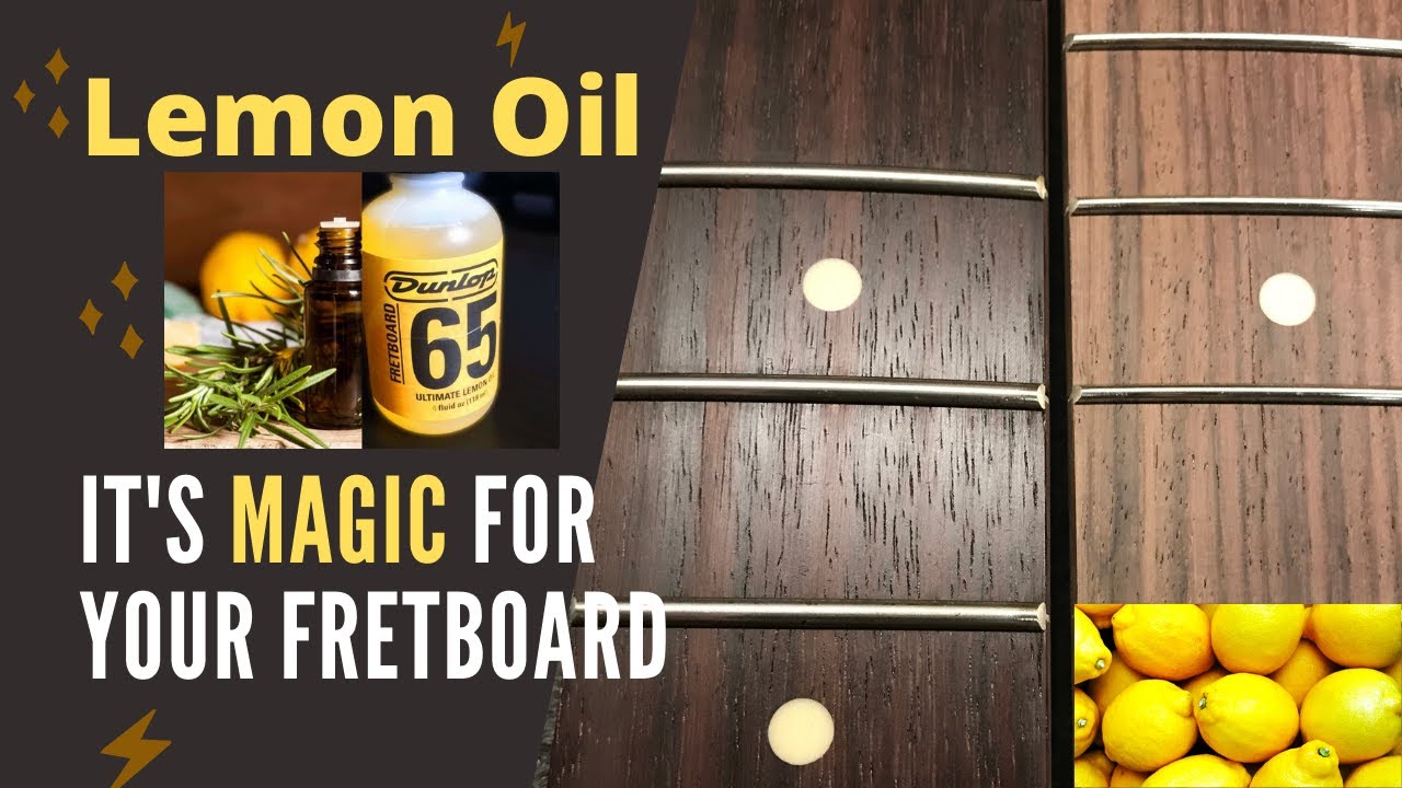 Lemon Oil Guitar (Pau Ferro Fretboard Cleaning and Care) Fender  Stratocaster Monterey Jimi Hendrix 