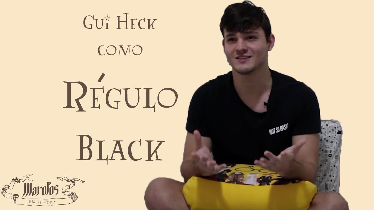 Gui Heck fala sobre seu personagem Régulo Black [Websérie Marotos: Uma ...