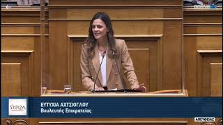Έφη Αχτσιόγλου: Κωμική οικονομική πολιτική με τραγικά αποτελέσματα για τους πολίτες