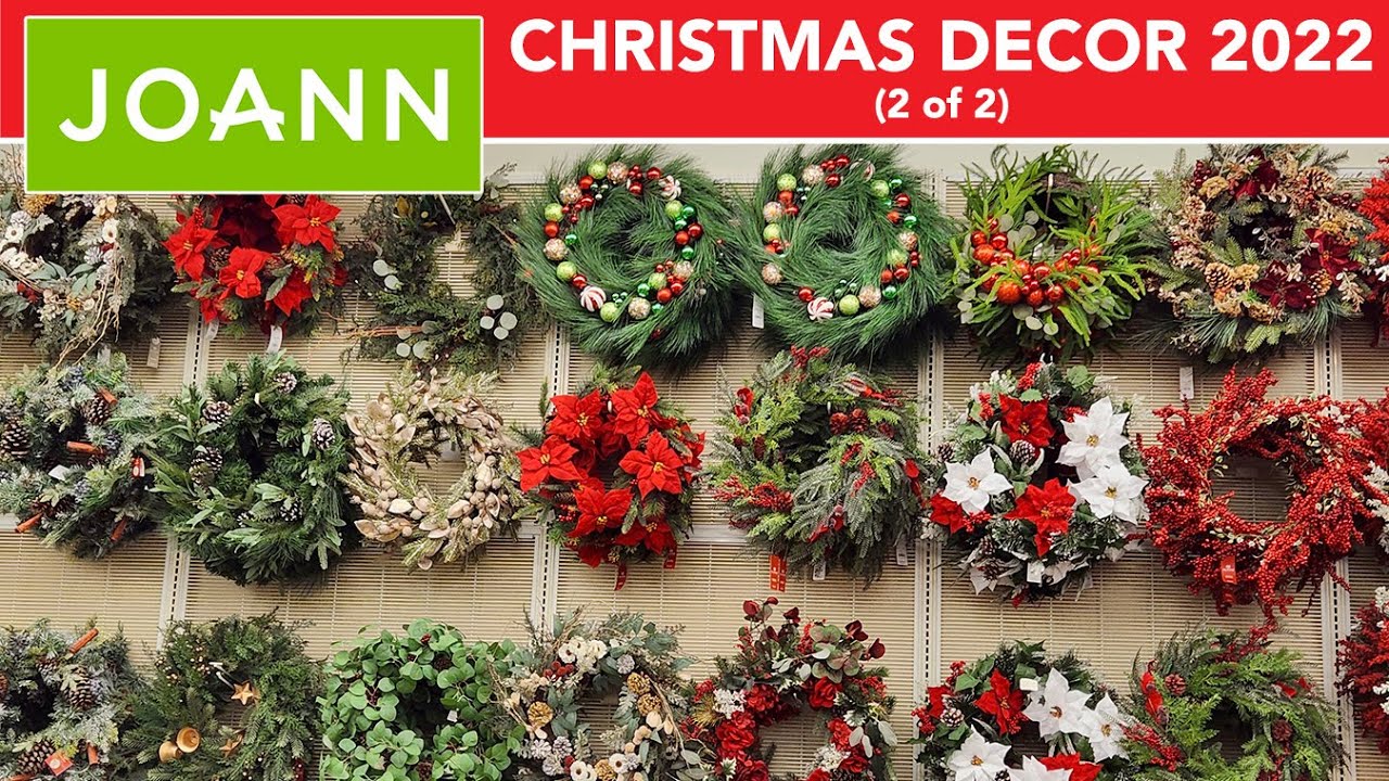JOANN Christmas Decor 2022 (2 of 2) YouTube