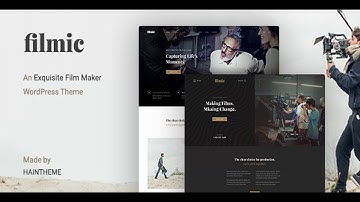 Filmic - Movie Studio & Film Maker WordPress Theme | Themeforest Website Templates and Themes