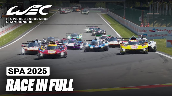 Full Race | TotalEnergies 6 Hours of Spa 2025 | FIA WEC