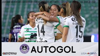 Autogol | Mazatlán 0 - 1 Santos | LigaBBVAMXFemenil | #GritaMéxicoA21 J2