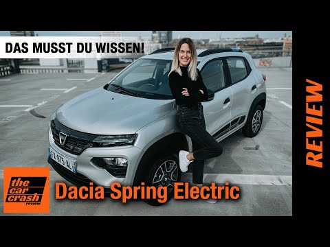 Dacia Spring Electric (2021) Deutschlands günstigstes Elektroauto?! 🤯  Fahrbericht | Review | Test - YouTube